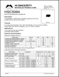 HSC5094 Datasheet
