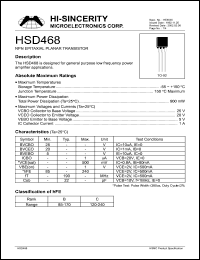 HSD468 Datasheet
