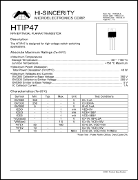 HTIP47 Datasheet