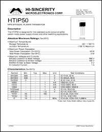 HTIP50 Datasheet