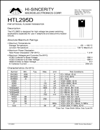 HTL295D Datasheet