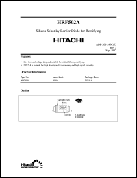 HRF502A Datasheet