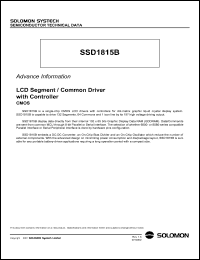 SSD1815BT2 Datasheet