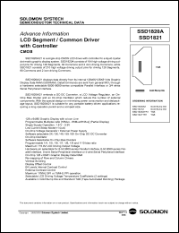 SSD1821ATR1 Datasheet