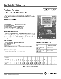 DVM1815Z-A0 Datasheet