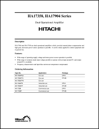 HA17358 Datasheet