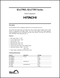HA17393 Datasheet