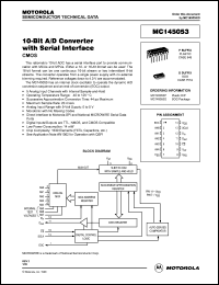 MC145053P Datasheet