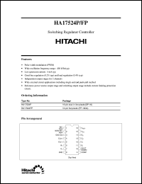 HA17524P Datasheet
