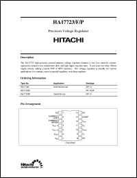 HA17723P Datasheet