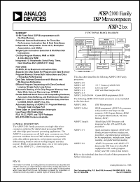 ADSP-2103BS-40 Datasheet