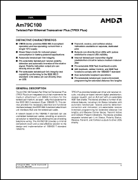 AM79C100JC Datasheet