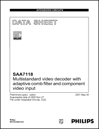 SAA7118E Datasheet