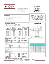 UFT7020 Datasheet