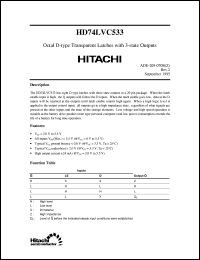 HD74LVC533 Datasheet