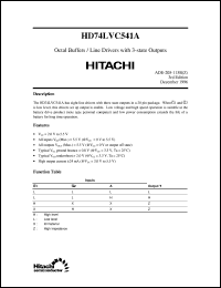 HD74LVC541A Datasheet