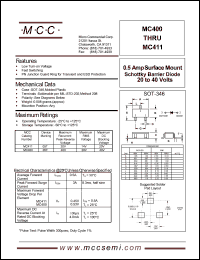 MC411 Datasheet