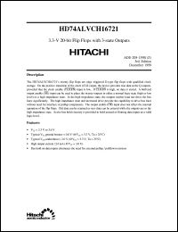 HD74ALVCH16721 Datasheet