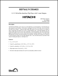 HD74ALVCH16821 Datasheet
