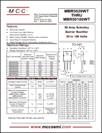 MBR5030WT Datasheet