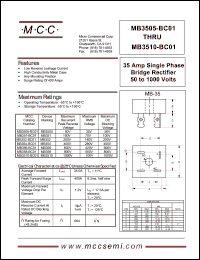 MB354-BC01 Datasheet