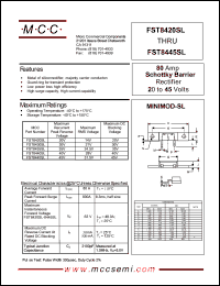 FST8430SL Datasheet