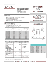 FST7160SM Datasheet