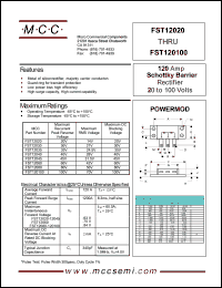 FST12035 Datasheet