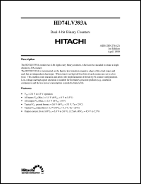 HD74LV393A Datasheet