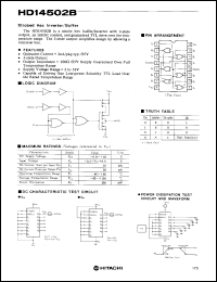 HD14502B Datasheet