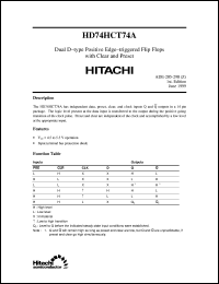 HD74HCT74A Datasheet