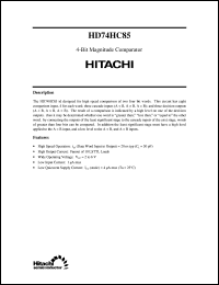 HD74HC85 Datasheet