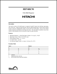 HD74HC91 Datasheet