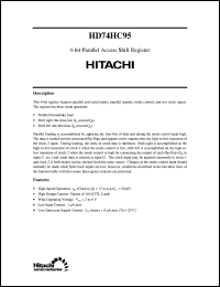 HD74HC95 Datasheet