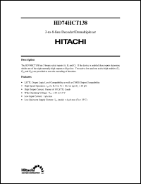 HD74HCT138 Datasheet