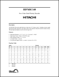 HD74HC148 Datasheet