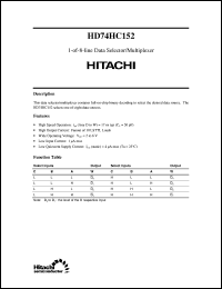 HD74HC152 Datasheet