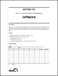 HD74HC153 Datasheet