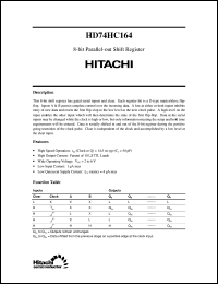 HD74HC164 Datasheet