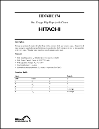 HD74HC174 Datasheet