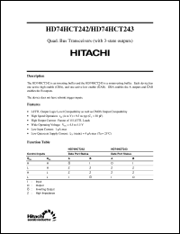 HD74HCT243 Datasheet