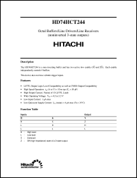 HD74HCT244 Datasheet