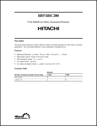 HD74HC280 Datasheet