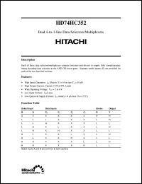 HD74HC352 Datasheet