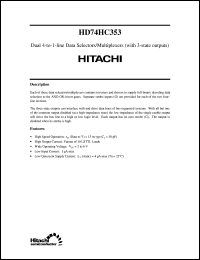 HD74HC353 Datasheet