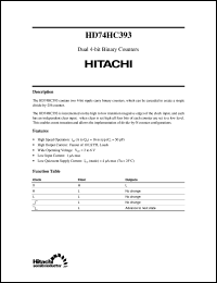 HD74HC393 Datasheet