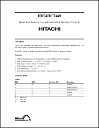 HD74HCT449 Datasheet