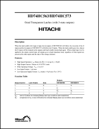 HD74HC573 Datasheet