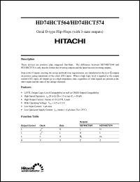 HD74HCT564 Datasheet