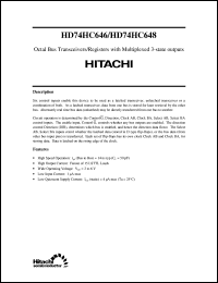 HD74HC646 Datasheet